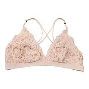 Aerie pink lace bralette